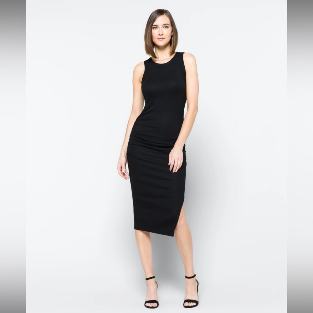 NWOT Michael Stars Wren Knit Ribbed Midi dress